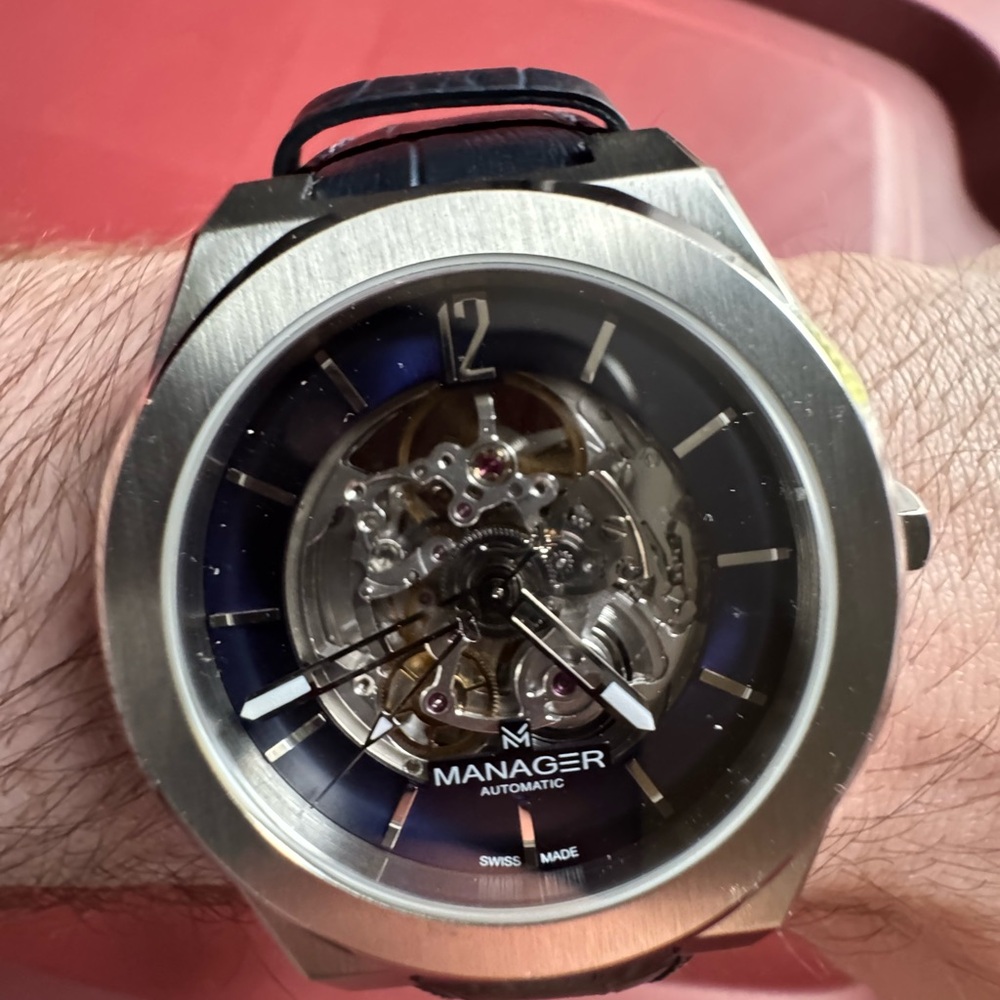 Manager Automatic Skeleton Watch
